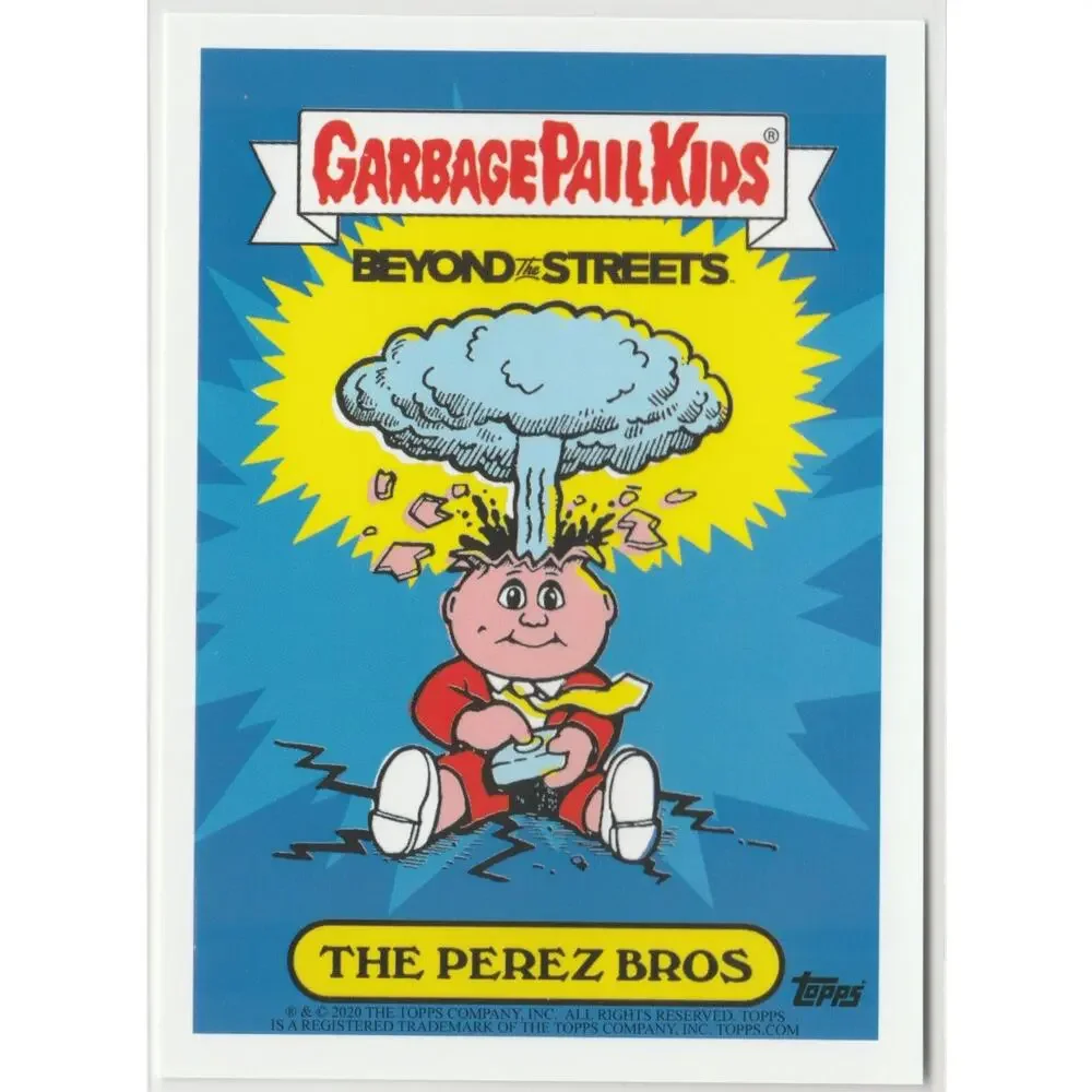 Garbage Pail Kids Mute Michael Myers GPK Halloween #34a Beyond The Streets 2020 - Picture 2 of 2